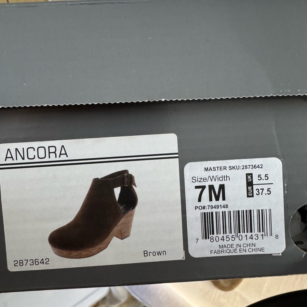 Ancora nubuck wedges - Picture 2 of 9